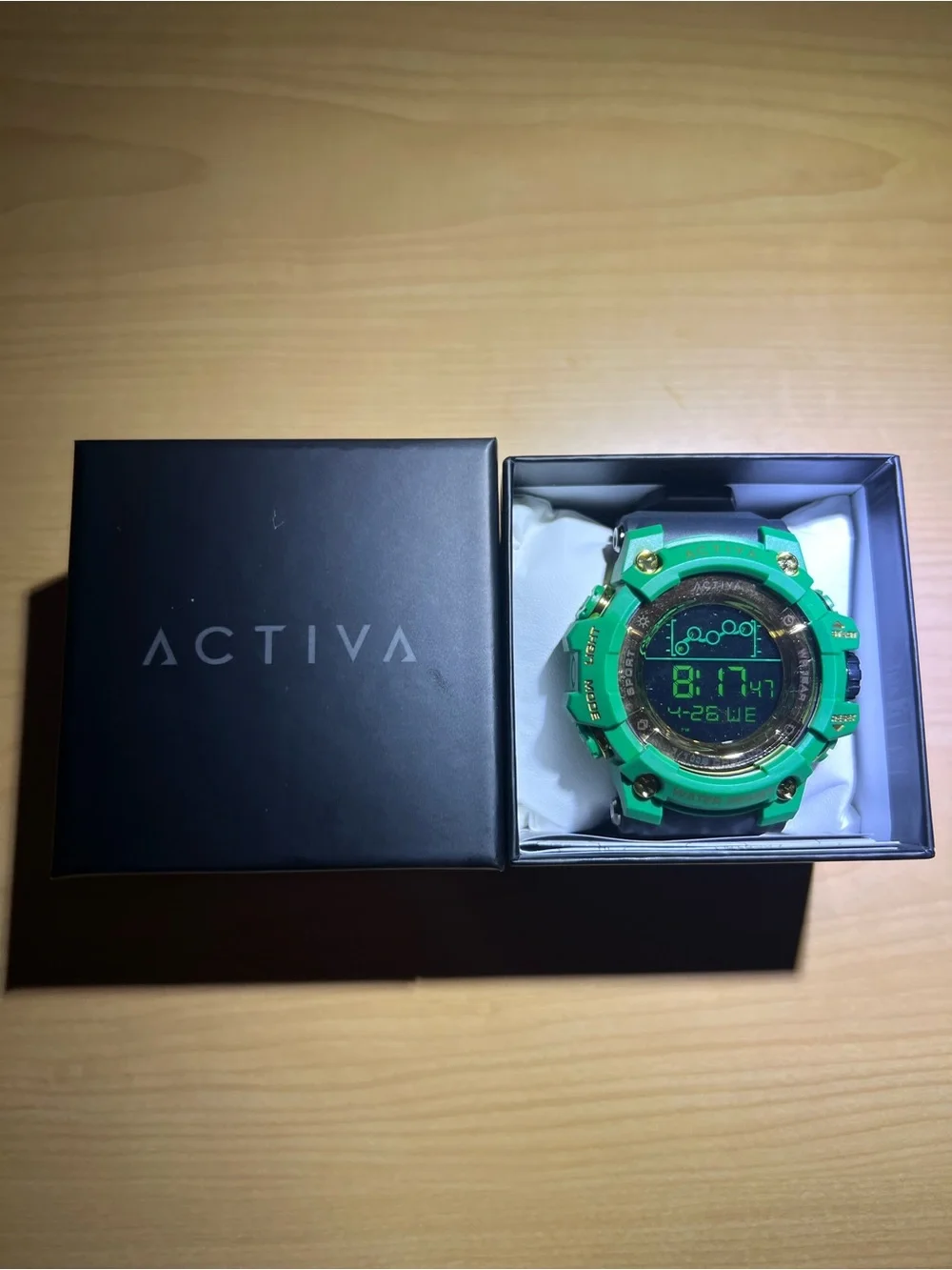 0135: Activa Summit X Invicta Unisex Digital Watch - 50mm. Black (ACW8082-022)